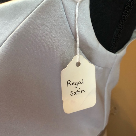 NWT - Vera Wang Formal Dress in Silver - Picture 4 of 9